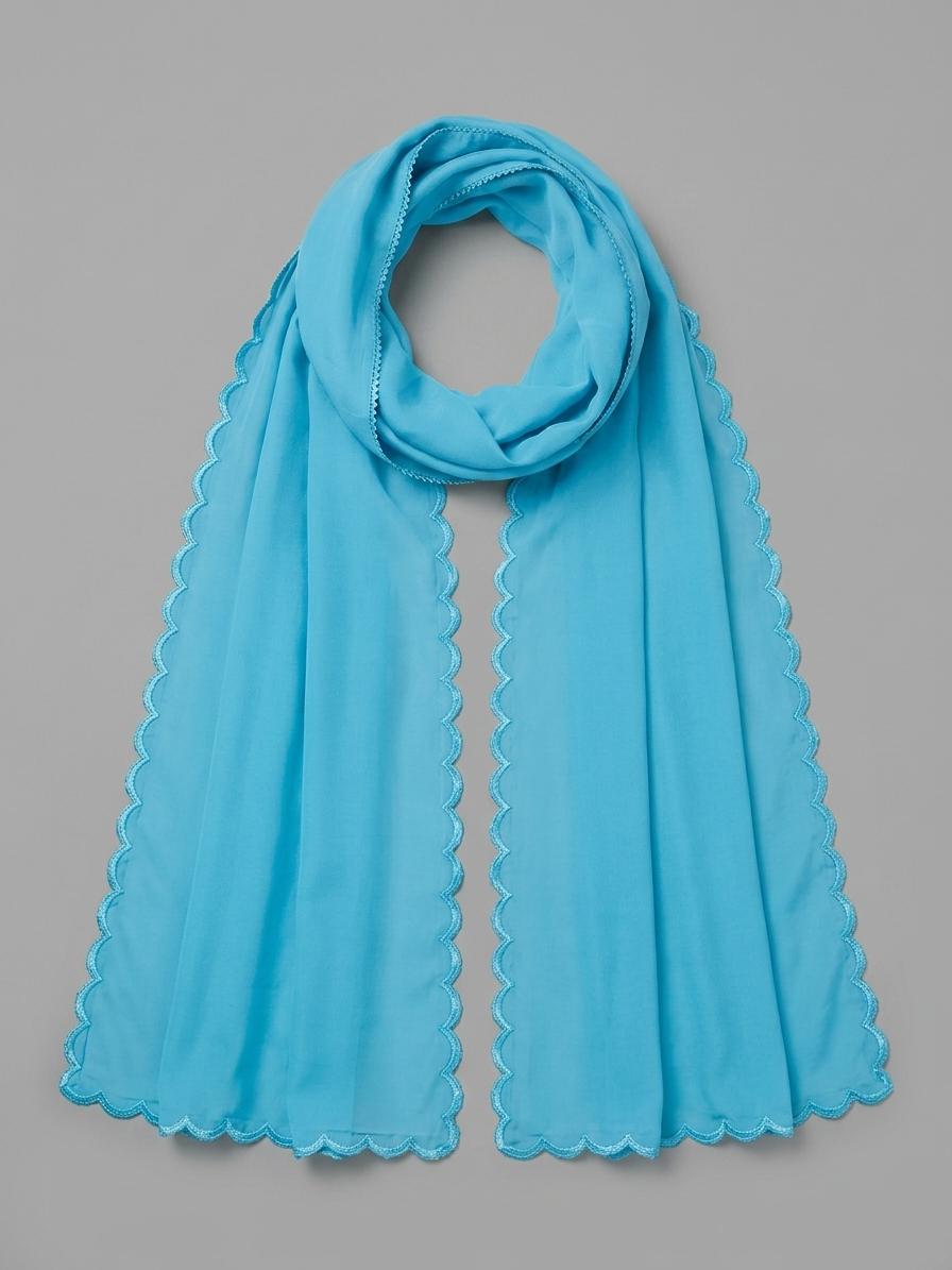 Neelambar | Sky Blue 3-Piece Tussar Silk Suit image 5