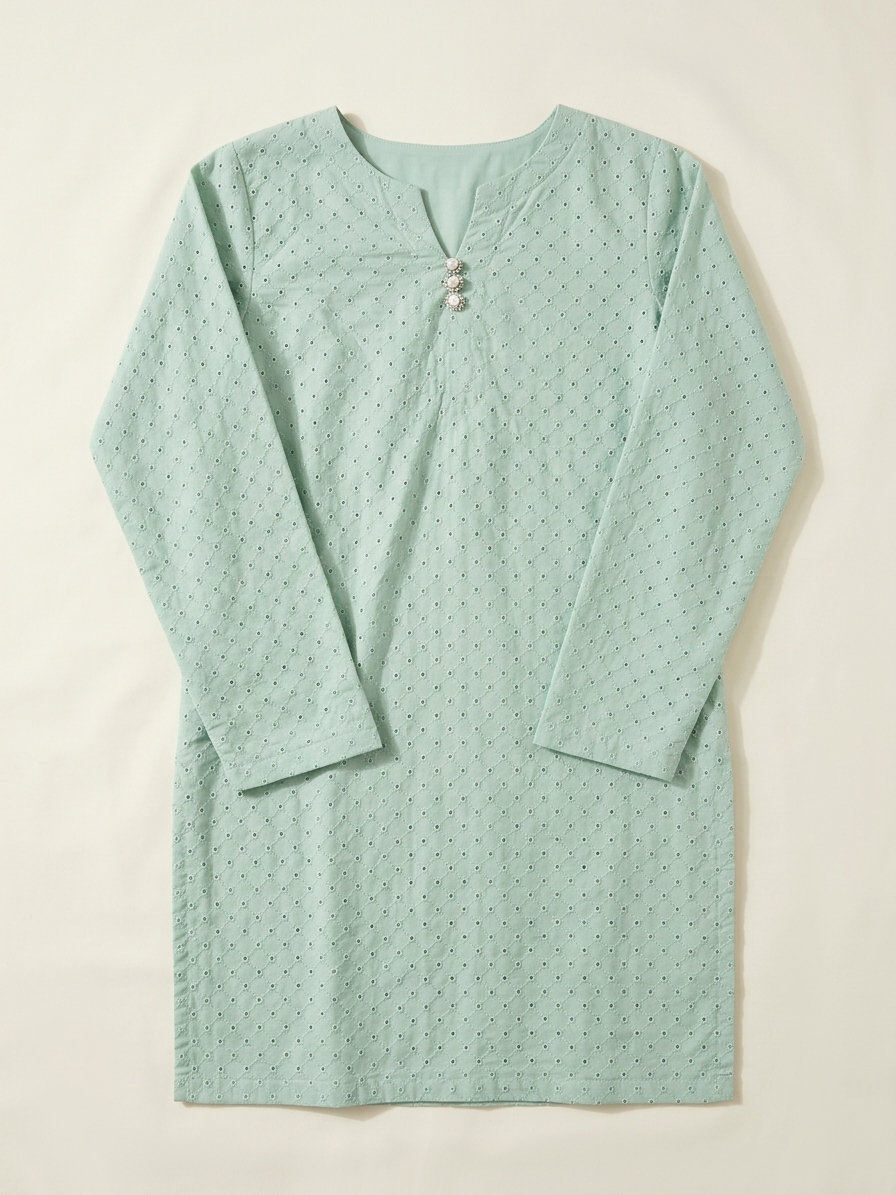 Chickenkari Co-ord Mint Green image 1