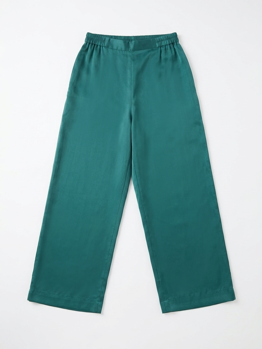 Firdausi | Emerald Green Tussar Silk 3-Piece Suit image 2