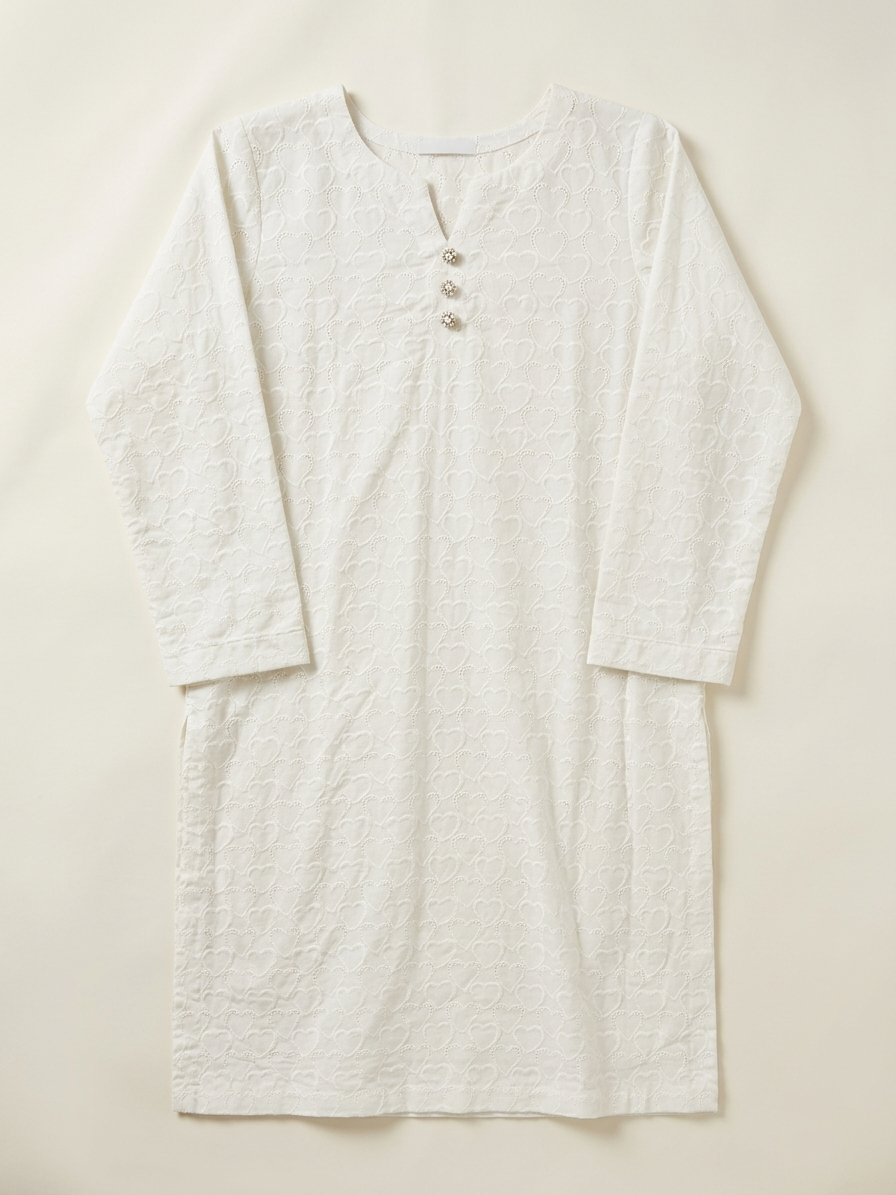 Chickenkari Co-ord White image 1