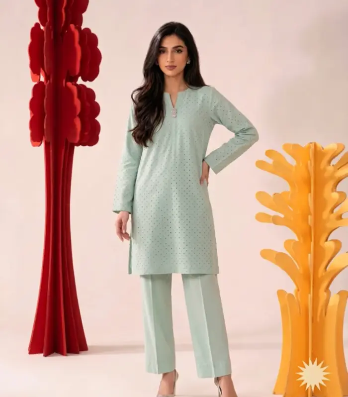 Chickenkari Co-ord Mint Green
