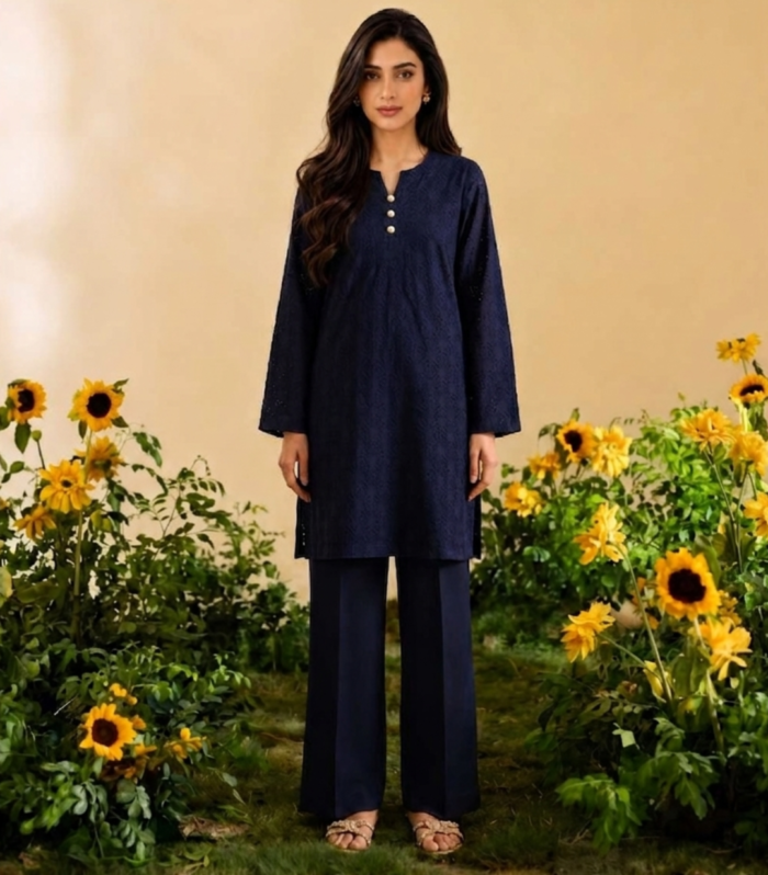 Chickenkari Co-ord Navy