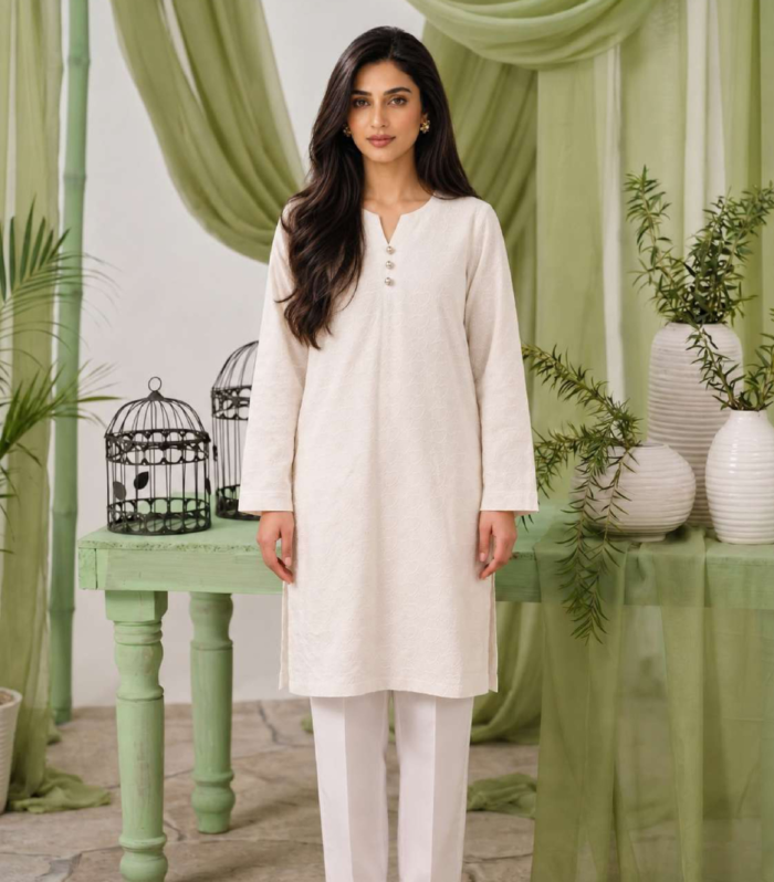 Chickenkari Co-ord White