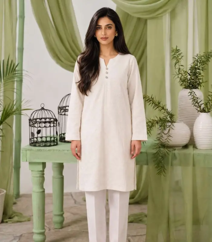 Chickenkari Co-ord White