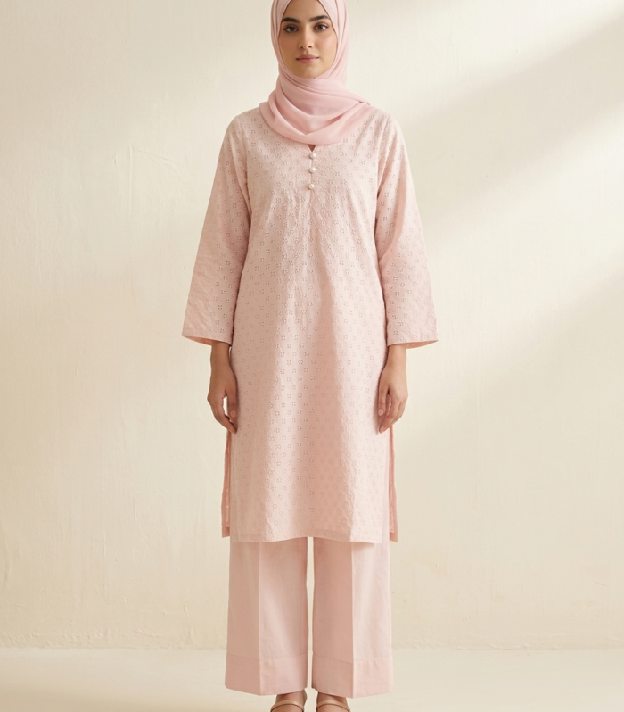 Chickenkari Co-ord Pink