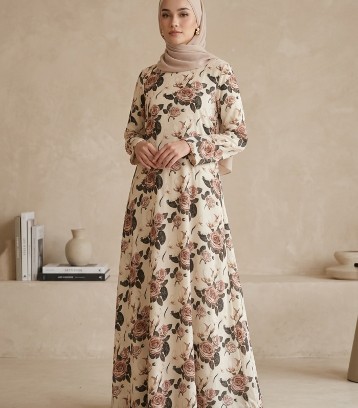 Partywear Frock White
